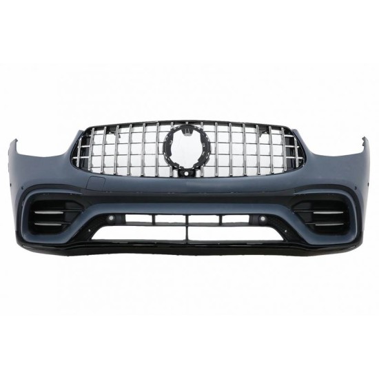 Body Kit Για Mercedes-Benz GLC Coupe Facelift C253 Sport Line (2020+) GLC63Amg Look Με Προφυλακτήρες, Μάσκα, Μπούκες, Προεκτάσεις Φτερών