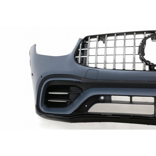 Body Kit Για Mercedes-Benz GLC Coupe Facelift C253 Sport Line (2020+) GLC63Amg Look Με Προφυλακτήρες, Μάσκα, Μπούκες, Προεκτάσεις Φτερών
