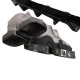 Diffuser Πίσω Προφυλακτήρα Για Mercedes-Benz E-Class C238 Coupe / A238 Cabrio 16-19 Amg 63 Look Με Μαύρες Μπούκες