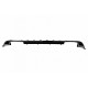 Diffuser Πίσω Προφυλακτήρα Για VW Golf VII (7.5) 17-20 Facelift R-Look Μαύρο Γυαλιστερό