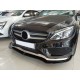 Μπροστινό Spoiler Για Mercedes-Benz  C-Class C205 / W205 14-19 Amg Line Μαύρο Γυαλιστερό 3 Τεμάχια