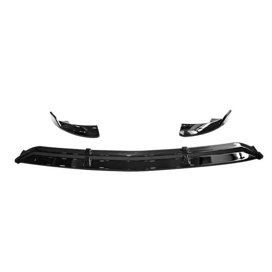 Μπροστινό Spoiler Για Mercedes-Benz GLC C253/X253 (2016-2020) AMG-Line Μαύρο Γυαλιστερό 3 Τεμάχια