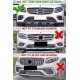 Μπροστινό Spoiler Για Mercedes-Benz GLC C253/X253 (2016-2020) AMG-Line Μαύρο Γυαλιστερό 3 Τεμάχια