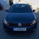 Μπροστινά Φανάρια Set Για Vw Golf VI (6) 08-12 DRL & Led Signal Dynamic Look Golf 7,5 Μαύρα Με ασημί Γραμμή Full Led Με Μοτέρ Carner