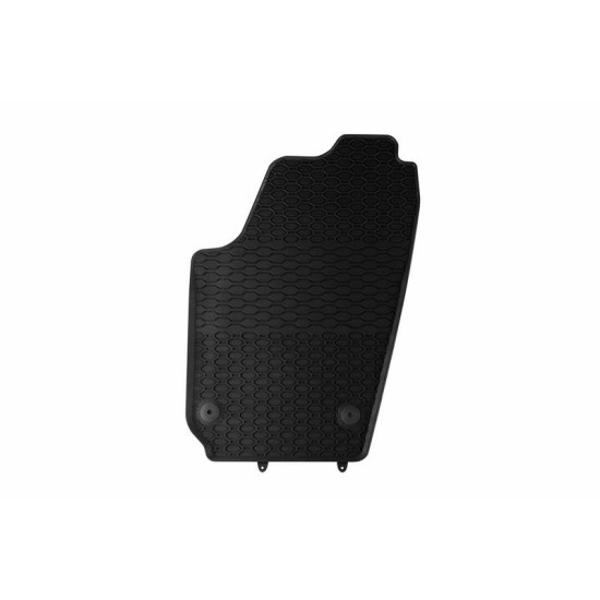 Λαστιχένια Πατάκια Geyer & Hosaja Για Volkswagen Polo 2001-2009 / Fox 2005-2010 / Skoda Fabia 1999-2008 / Seat Ibiza / Cordoba 2002-2008 4 Τεμάχια Μαύρα 910/4C
