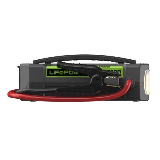 Εκκινητής Μπαταριών Αυτοκινήτου, Powerbank, Φακός Led 3 Σε1 Lokithor J3250 Pro LifePO4 12 Volt 3250A