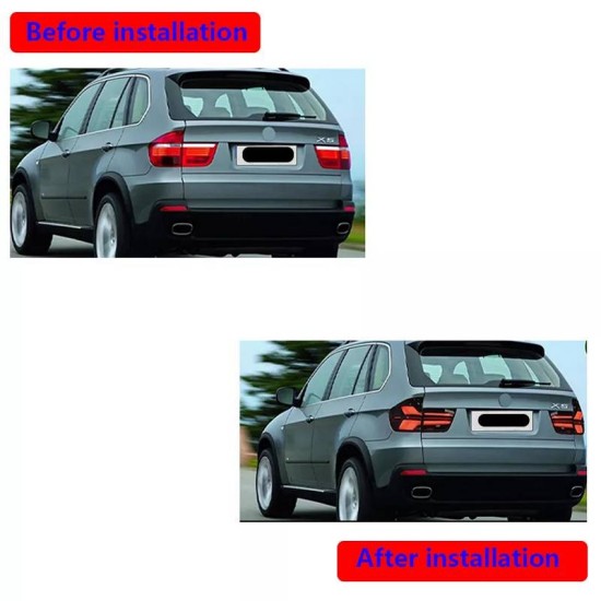 Πισινά Φανάρια Set Για Bmw X5 E70 07-13 Led Bar Upgrade to G05 LCI Look Smoke