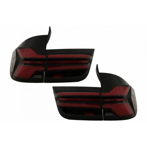 Πισινά Φανάρια Set Για Bmw X5 E70 07-13 Led Bar Upgrade to G05 LCI Look Smoke