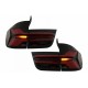 Πισινά Φανάρια Set Για Bmw X5 E70 07-13 Led Bar Upgrade to G05 LCI Look Smoke