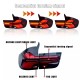 Πισινά Φανάρια Set Για Bmw X5 E70 07-13 Led Bar Upgrade to G05 LCI Look Smoke
