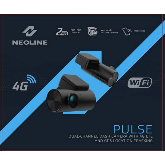 Κάμερα Καταγραφής Πορείας 2 Channel Wi-fi FHD+HD Neoline Pulse
