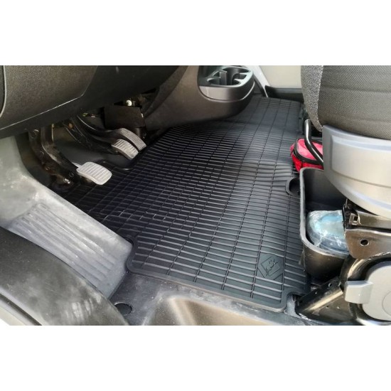 Λαστιχένια Πατάκια Geyer & Hosaja Για Citroen Jumper, Peugeot Boxer, Fiat Ducato Μετά το 2006 1 Τεμάχιο Μαύρο 846/1C