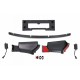 Μπροστινός Προφυλακτήρας Για 3 F30/F31 11-19 G20 / G80 M Look Black / Chrome