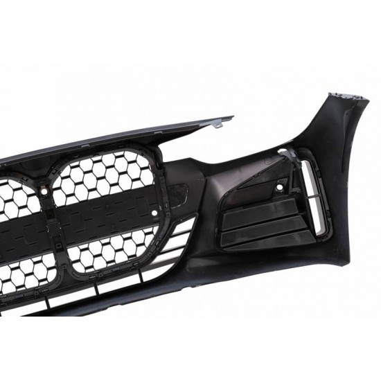 Μπροστινός Προφυλακτήρας Για 3 F30/F31 11-19 G20 / G80 M Look Black / Chrome