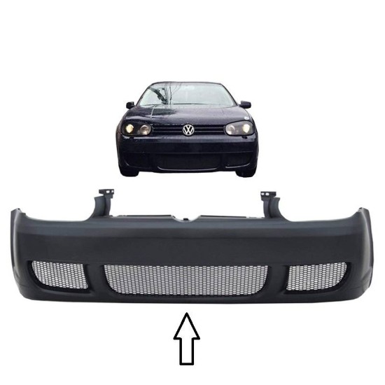 Κεντρική Σίτα Προφυλακτήρα Για VW Golf IV (4) 98-03 R32 Look