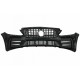Μπροστινός Προφυλακτήρας Για Mercedes-Benz C-Class C205/W205 14-21 GTR Look (Black Mamba) Με Μαύρο/ Χρώμιο Μάσκα