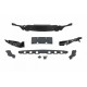 Μπροστινός Προφυλακτήρας Για Mercedes-Benz C-Class C205/W205 14-21 GTR Look (Black Mamba) Με Μαύρο/ Χρώμιο Μάσκα