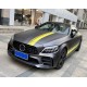 Μπροστινός Προφυλακτήρας Για Mercedes-Benz C-Class C205/W205 14-21 GTR Look (Black Mamba) Με Μαύρο/ Χρώμιο Μάσκα