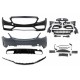 Body Kit Για Mercedes-Benz C-Class W205 14-20 Sedan Amg C63s Facelift Look Με Μάσκα & Μπούκες