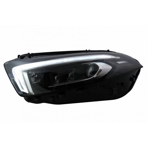 Μπροστινά Φανάρια Set Για Mercedes-Benz A-Class  W177 / V177 2018-2022 Αλογόνου Upgrade Σε Full Led DRL Με Μοτέρ Carner