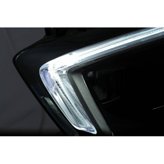 Μπροστινά Φανάρια Set Για Mercedes-Benz A-Class  W177 / V177 2018-2022 Αλογόνου Upgrade Σε Full Led DRL Με Μοτέρ Carner