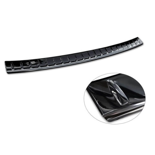 Προστατευτικό Πίσω Προφυλακτήρα Για Mercedes-Benz GLC X254 22+ Black Mirror Από Ανοξείδωτο Ατσάλι (Stainless Steel)