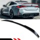 Αεροτομή Πορτ Παγκάζ Για Bmw 4 G22 2020+ 2D M4 Look Lipspoiler Γυαλιστερή Μαύρη Από Abs Πλαστικό