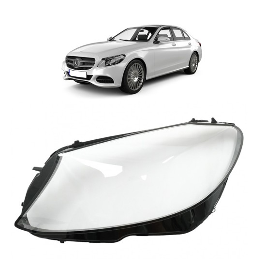 Κρύσταλλο Φαναριού Αριστερό Για Mercedes-Benz C-Class W205 Pro Facelift 14-18 1 Τεμάχιο