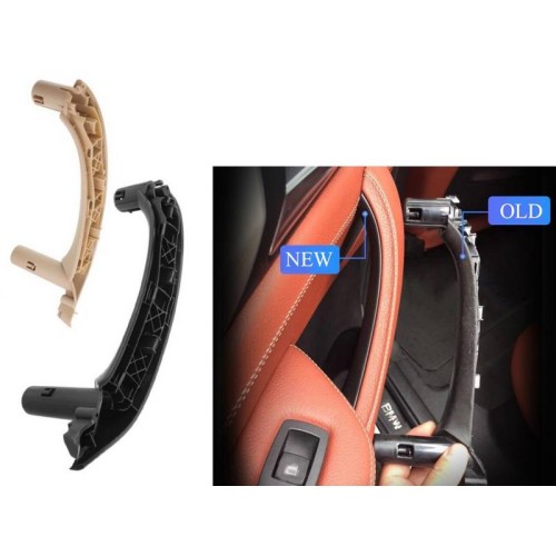 Χειρολαβή Πόρτας Εσωτερική Για Bmw X3 F25 , X4 F26 Πίσω Αριστερά 1 Τεμάχιο Μαύρο
