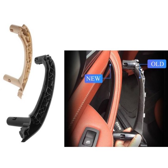 Χειρολαβή Πόρτας Εσωτερική Για Bmw X3 F25 , X4 F26 Πίσω Αριστερά 1 Τεμάχιο Μαύρο