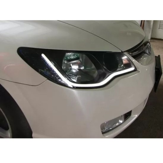 Led Light Bar Με Καλωδίωση Για Φώτα Ημέρας Και Φλας 60cm 2 Τεμάχια