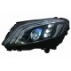 Μπροστινά Φανάρια Set Για Mercedes-Benz C-Class W205 14-20 Upgrade To Maybach Full Led DRL Μαύρα Με Μοτέρ Carner