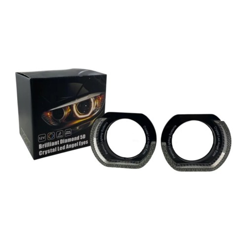 Καπάκι Για Προτζέκτορα 3.0" Τετράγωνο Matrix M9-L Με Led DRL 1 Τεμάχιο