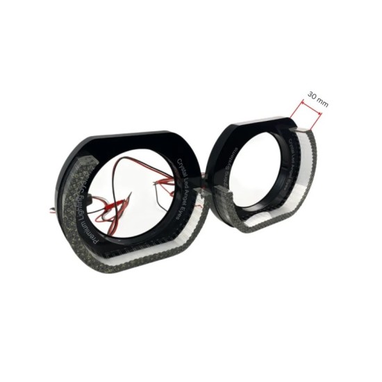 Καπάκι Για Προτζέκτορα 3.0" Τετράγωνο Matrix M9-L Με Led DRL 1 Τεμάχιο