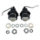 Προτζέκτορες Φαναριών Τετράγωνοι Bi-Led Για Retrofit 3.0" Α38 6000Κ 58W / 68W 2 Τεμάχια