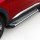 Πλαινά Σκαλοπάτια FABA (Silver-Black-260cm) 2 Τεμάχια Αλουμινίου Χωρίς Βάσεις