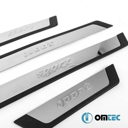 Διακοσμητικά Εσωτερικά Μασπιέ Πόρτας Flexil Sport Universal 4 Τεμάχια