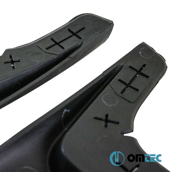 Λασπωτήρες ΙΧ "OMTEC" Universal 2 Τεμάχια