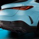 Πλαινά Πτερύγια Πισινού Προφυλακτήρα Για Mercedes-Benz GLC C254 2023+ Coupe Με Amg Line Προφυλακτήρα Γυαλιστερό Μαύρο 2 Τεμάχια