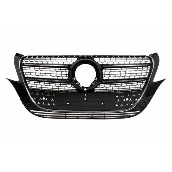 Μπροστινός Προφυλακτήρας Για Mercedes-Benz Vito & V-Class W447 2014 Facelift W448 2025+ Amg Line Look
