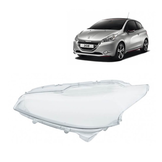 Κρύσταλλο Φαναριού Αριστερό Για Peugeot 208 12-19 1 Τεμάχιο