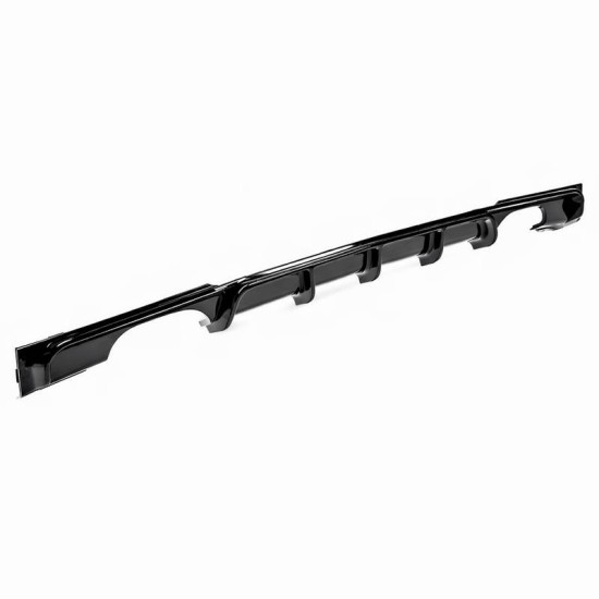 Diffuser Πίσω Προφυλακτήρα Για Bmw 3 F30/F31 11-19 M-Packet Μαύρο Γυαλιστερό Με 2 Διπλές Τρύπες Εξάτμισης Αριστερά & Δεξιά Από Abs Πλαστικό 1 Τεμάχιο