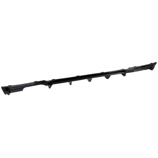 Diffuser Πίσω Προφυλακτήρα Για Bmw 3 F30/F31 11-19 M-Packet Μαύρο Γυαλιστερό Με 1 Διπλή Τρύπα Εξάτμισης Αριστερά Από Abs Πλαστικό 1 Τεμάχιο