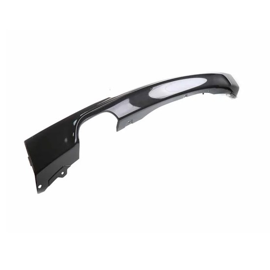 Diffuser Πίσω Προφυλακτήρα Για Bmw 3 F30/F31 11-19 M-Tech Μαύρο Ματ Με 1 Διπλή Τρύπα Εξάτμισης Αριστερά Από Abs Πλαστικό 1 Τεμάχιο
