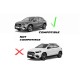 Μάσκα Για Mercedes-Benz GLA H247 Facelift 24+ Panamericana Look Γυαλιστερή Μαύρη 1 Τεμάχιο