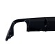 Diffuser Πίσω Προφυλακτήρα Για VW Golf VIII (8) 2019+ R-Look Για Life Style & Impression Έκδοση Προφυλακτήρα Γυαλιστερό Μαύρο Από Abs Πλαστικό