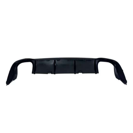 Diffuser Πίσω Προφυλακτήρα Για VW Golf VIII (8) 2019+ R-Look Για Life Style & Impression Έκδοση Προφυλακτήρα Γυαλιστερό Μαύρο Από Abs Πλαστικό