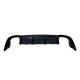 Diffuser Πίσω Προφυλακτήρα Για VW Golf VIII (8) 2019+ R-Look Για Life Style & Impression Έκδοση Προφυλακτήρα Γυαλιστερό Μαύρο Από Abs Πλαστικό
