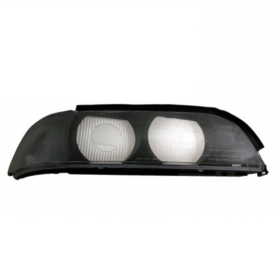 Κρύσταλλο Φαναριού Δεξί Για Bmw 5 E39 1995-2000 Γκρι Smoke 1 Τεμάχιο