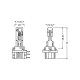 Λάμπες Led H15 Osram LEDriving HL Easy Gen2 12volt 23/3watt 1250/250lm 6500k 2 Τεμάχια